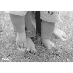 Posters black/white with feet, 2 pcs. 