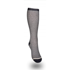 Medisox Trend Jeans Support Sock / Flight Sock (Black / White)