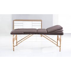 Massage table, mobile, Brown